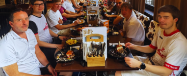 Mannschaftsabend der Tri-Geckos im Roadstop Hohensyburg