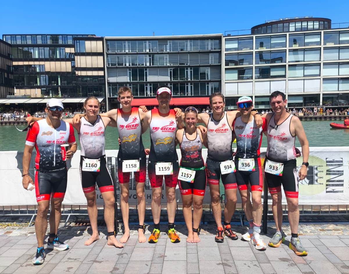 Starker Auftritt der Tri-Geckos in Münster