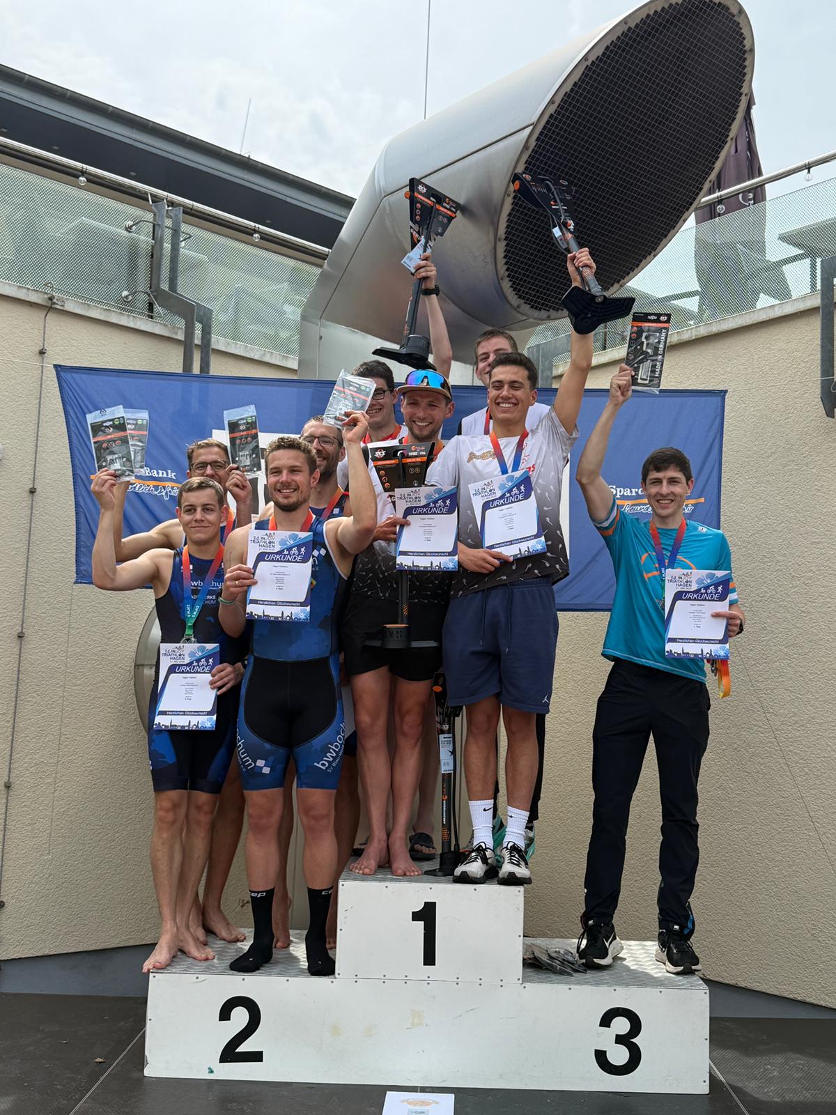 Tri-Geckos gewinnen Verbandsliga Mitte in Hagen