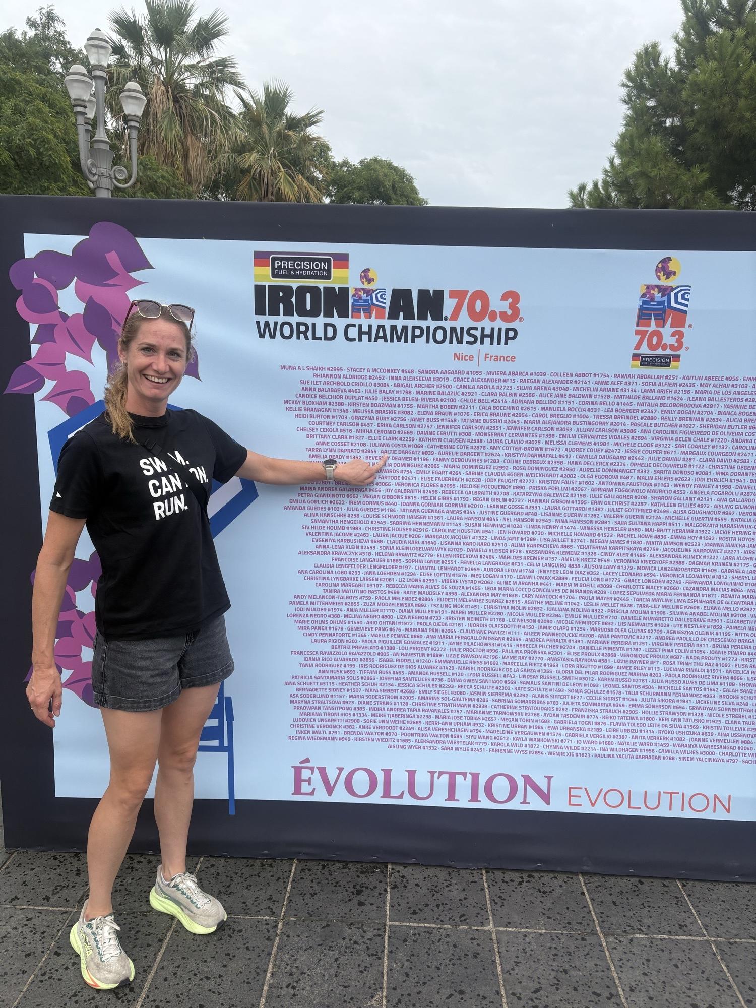 Tri-Geckos bei der IRONMAN 70.3 Weltmeisterschaft in Nizza